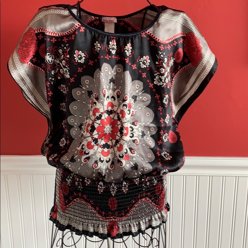 Asian inspired blouse